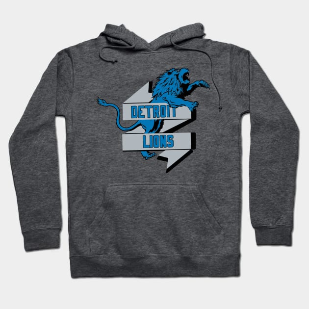 Detroit Lions Hoodie by CovpaTees